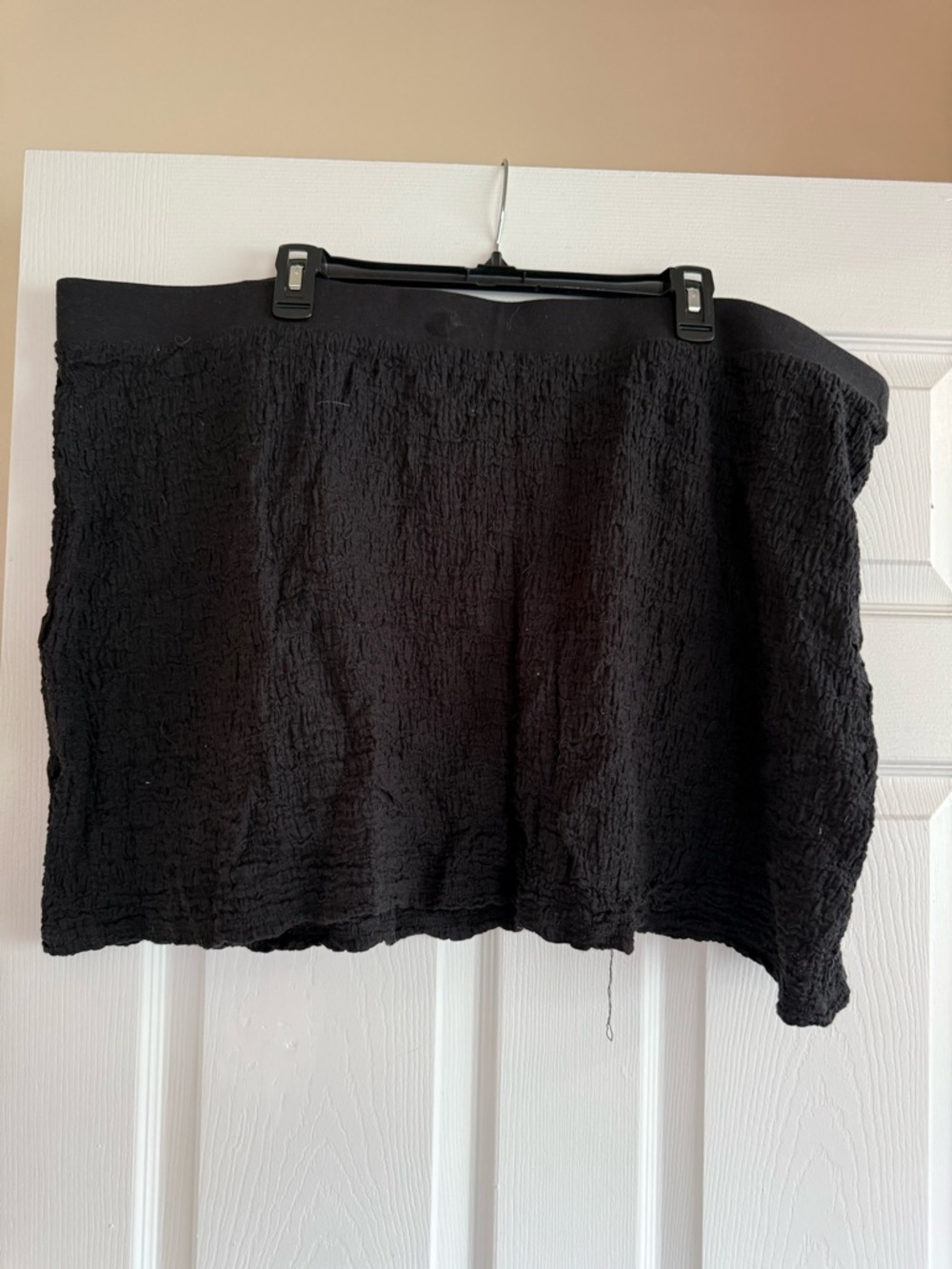 Target Black Textured Tube Skirt